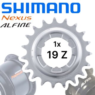 Silber 19 Zähne
