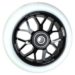 Schwarz/Pu Weiß