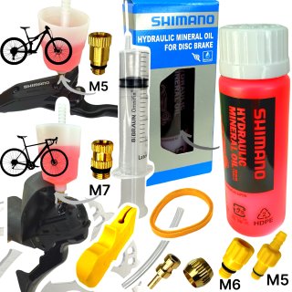 Service Pro Kit +100ml Shimano Mineral Öl