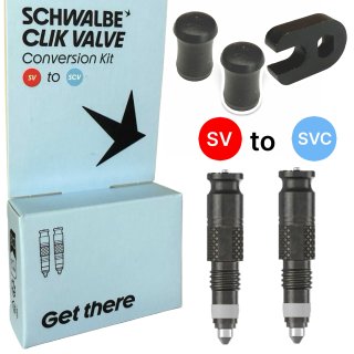 2 x SCV Ventiele (SV) Französisch