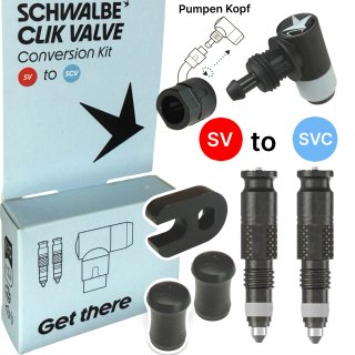 2 x SCV Ventiele (SV) + Pumpenkopf