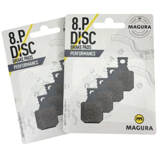 2 x 8.P Performance Grau